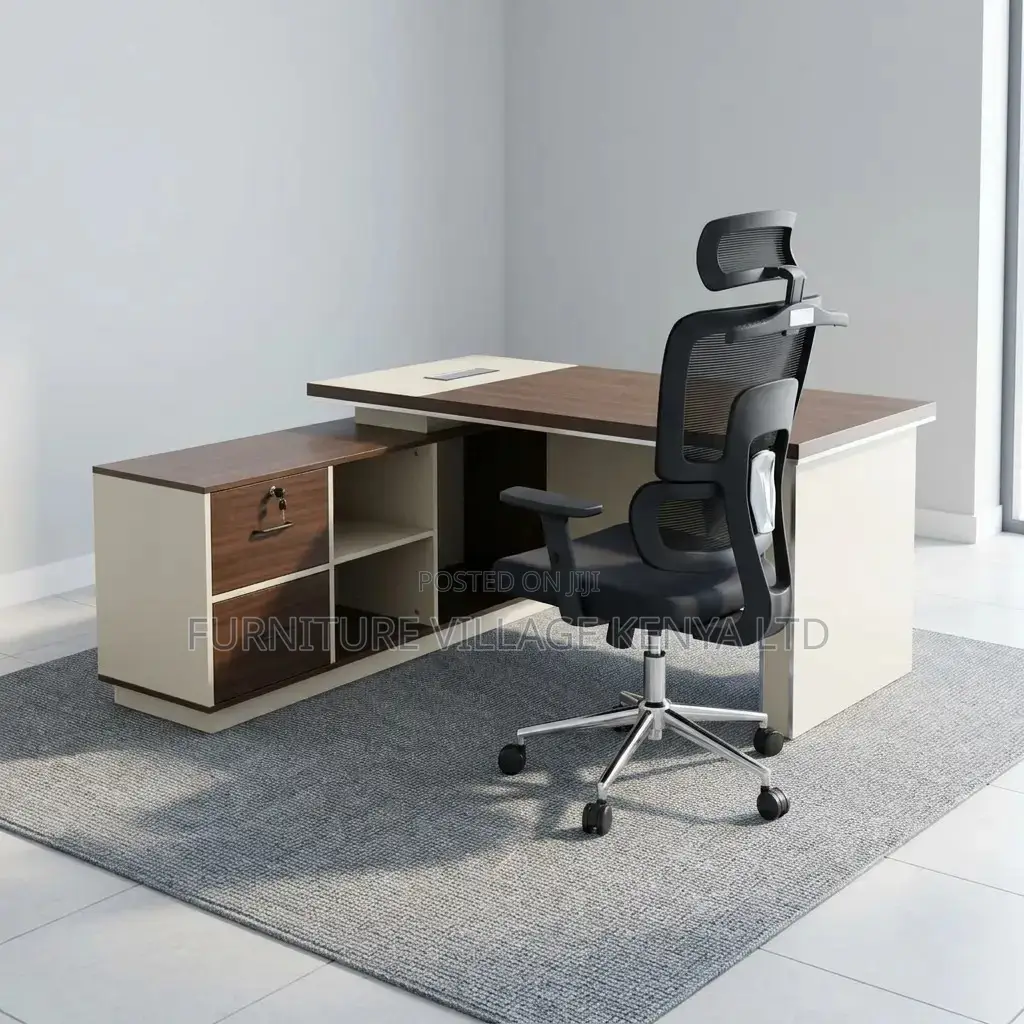 1.6m Executive Imported Ceo's L-Shape Table