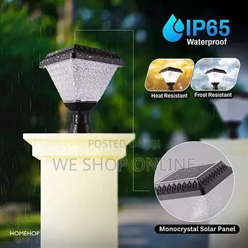 30w Solar Led Pillar Lamp
