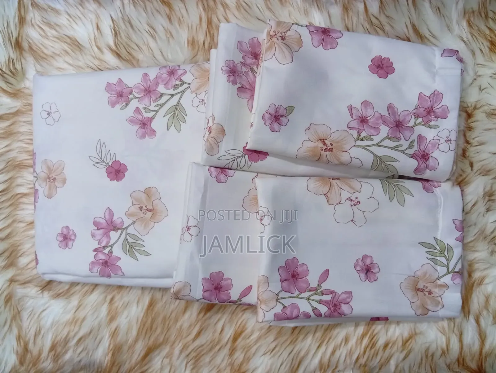 6pcs Cotton Bedding Set - Sn