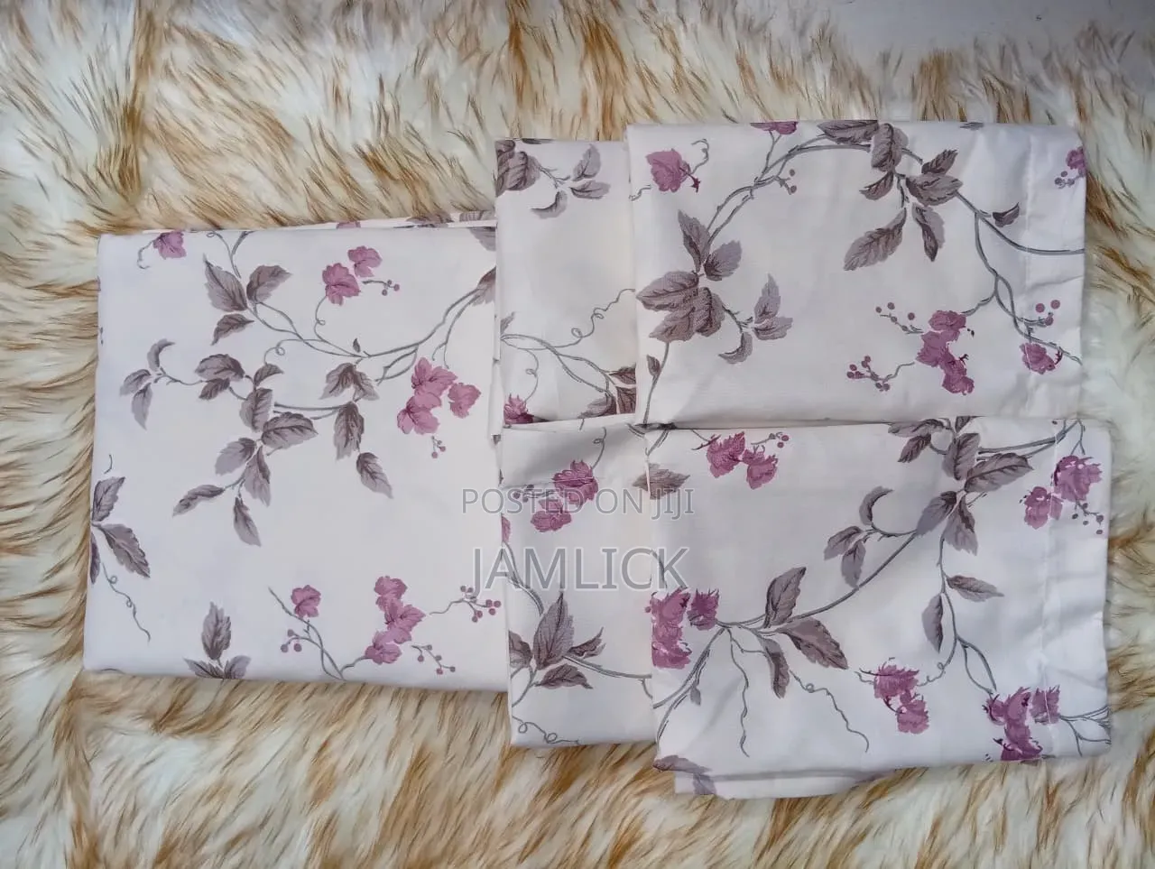 6pcs Cotton Bedding Set - Sn