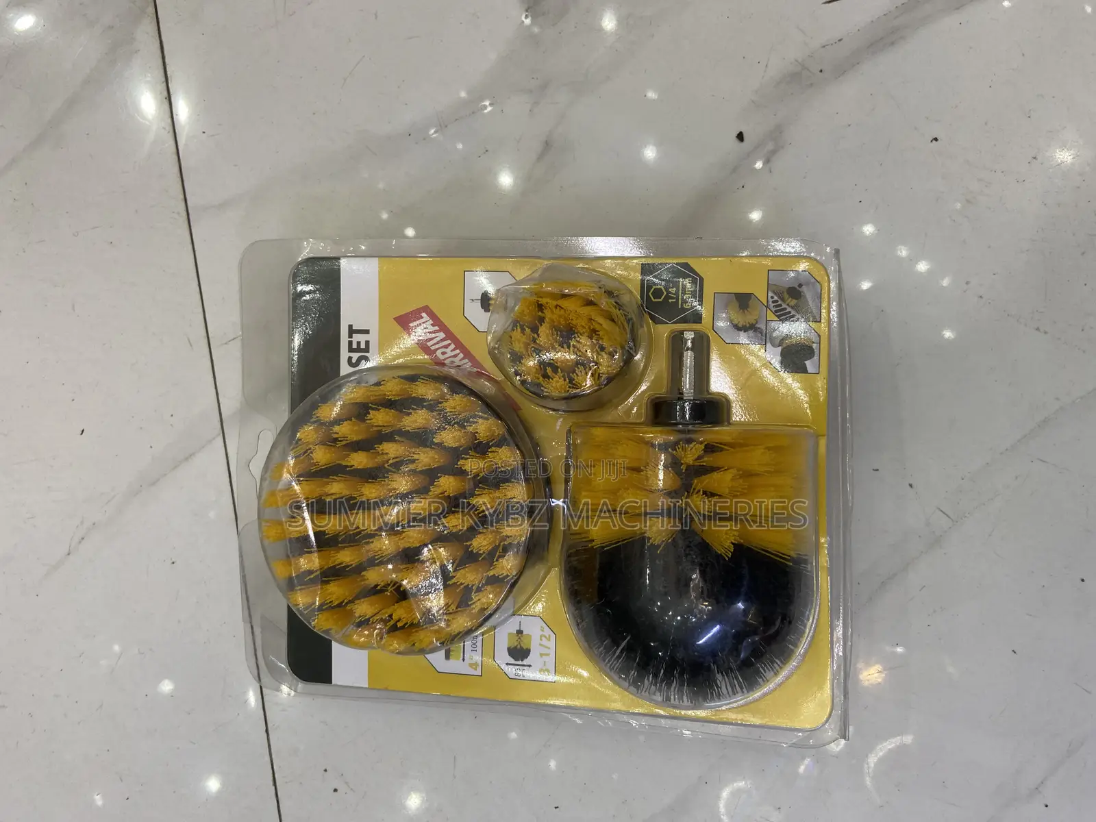Classic 3 PCS Drill Brush Set