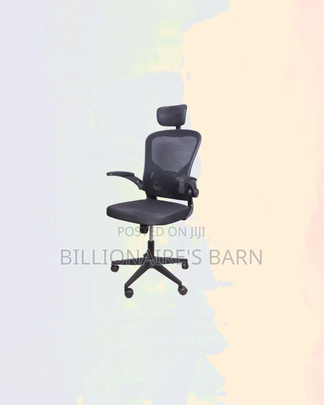 Ergonomic Chair Flip Up Arms Adjustable Headrest Office Solution