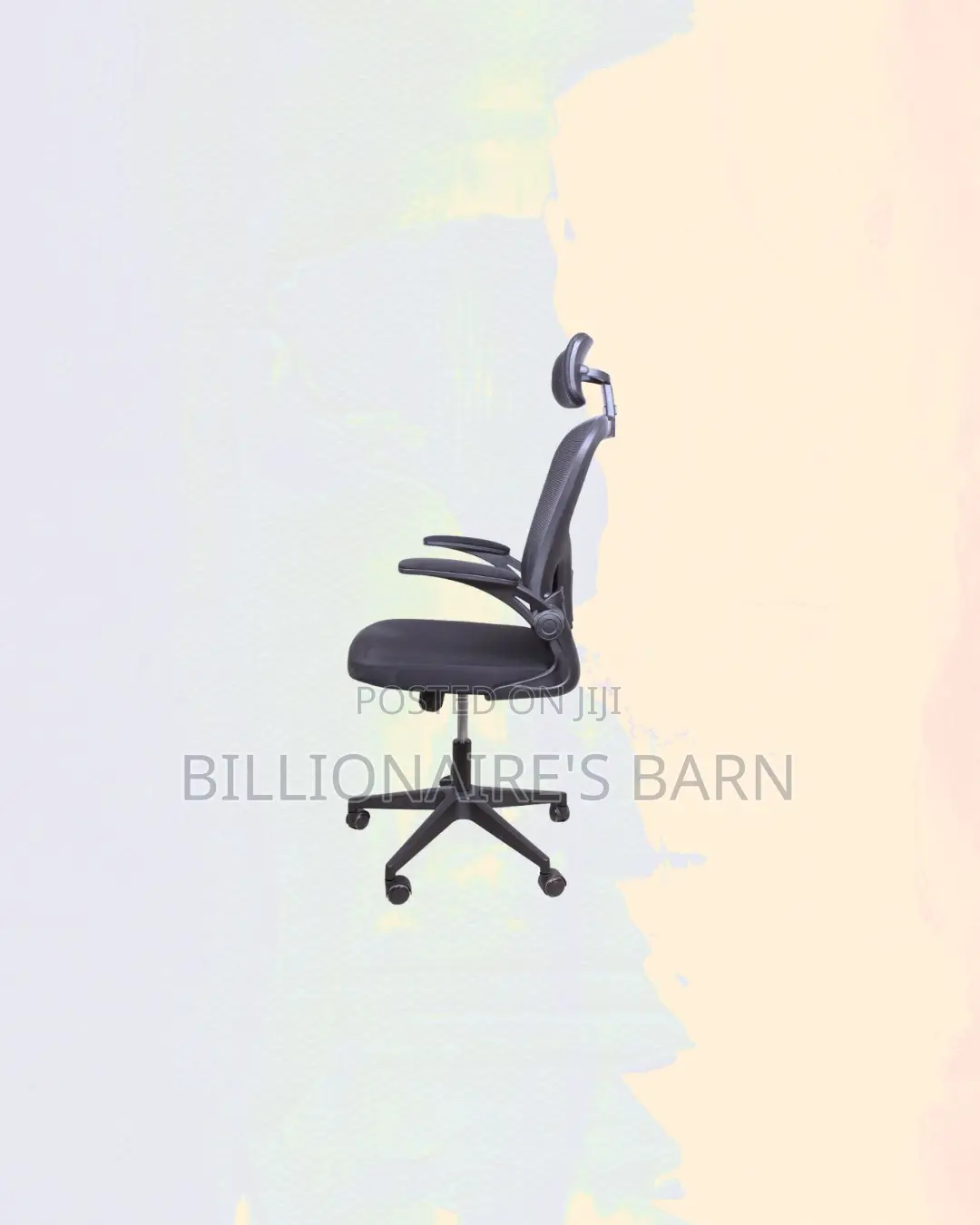 Ergonomic Chair Flip Up Arms Adjustable Headrest Office Solution
