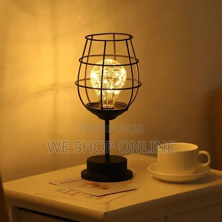 Led Iron Art Table Lamp