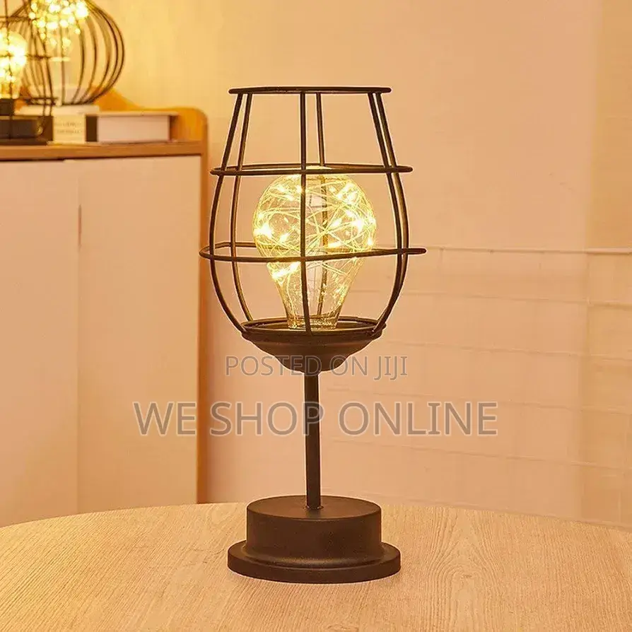 Led Iron Art Table Lamp