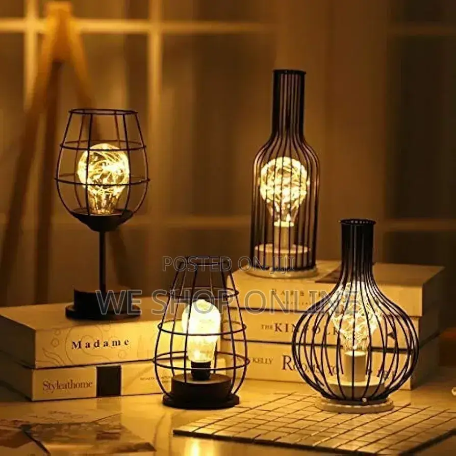 Led Iron Art Table Lamp