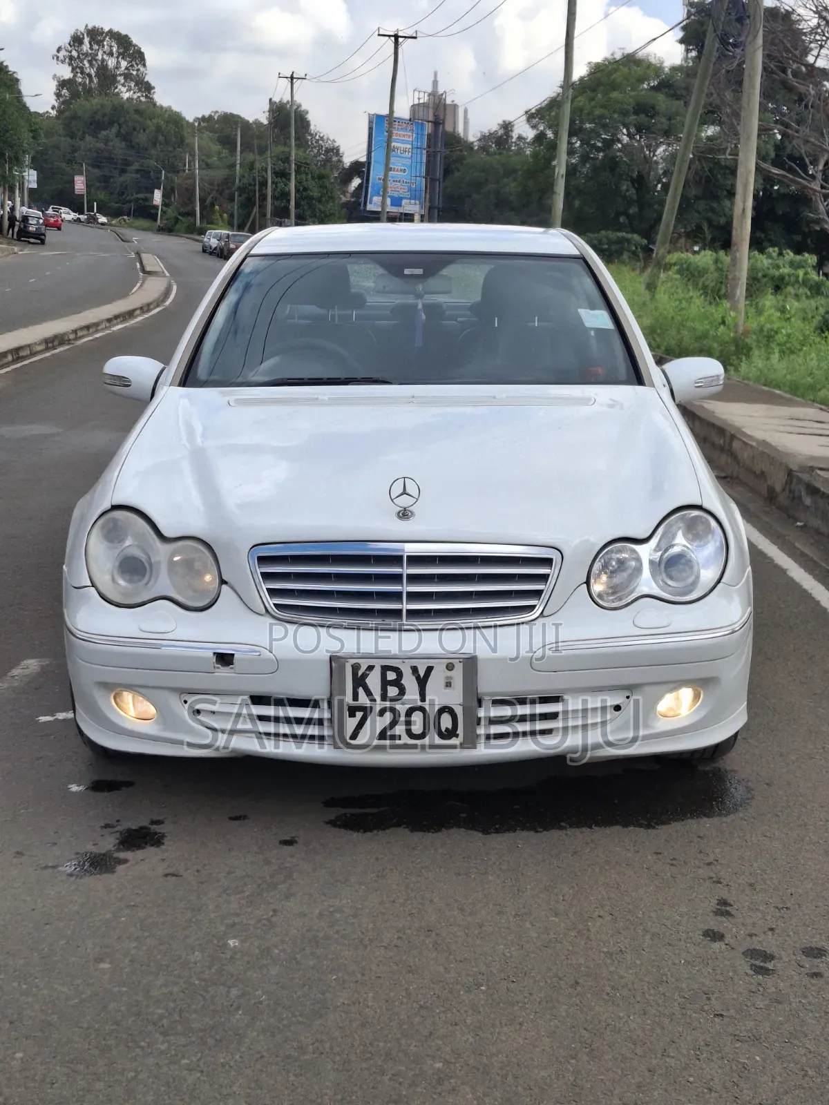 Mercedes-Benz C180 2007 White