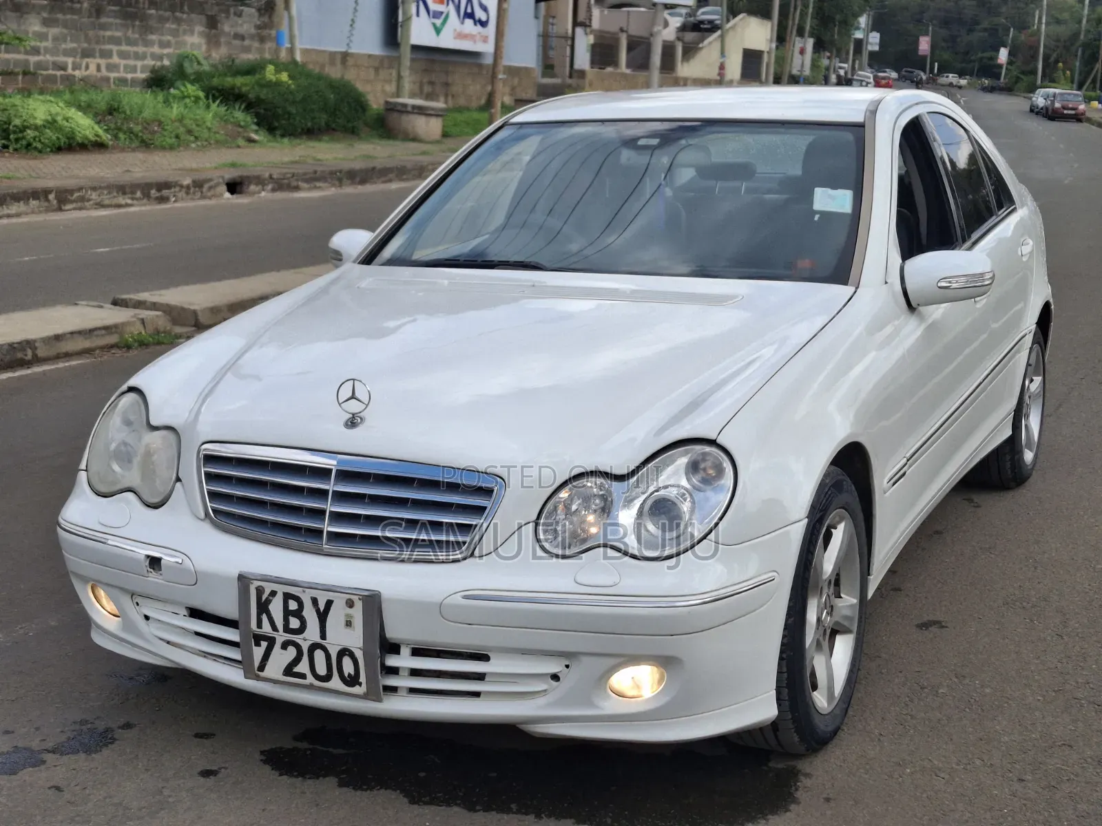 Mercedes-Benz C180 2007 White