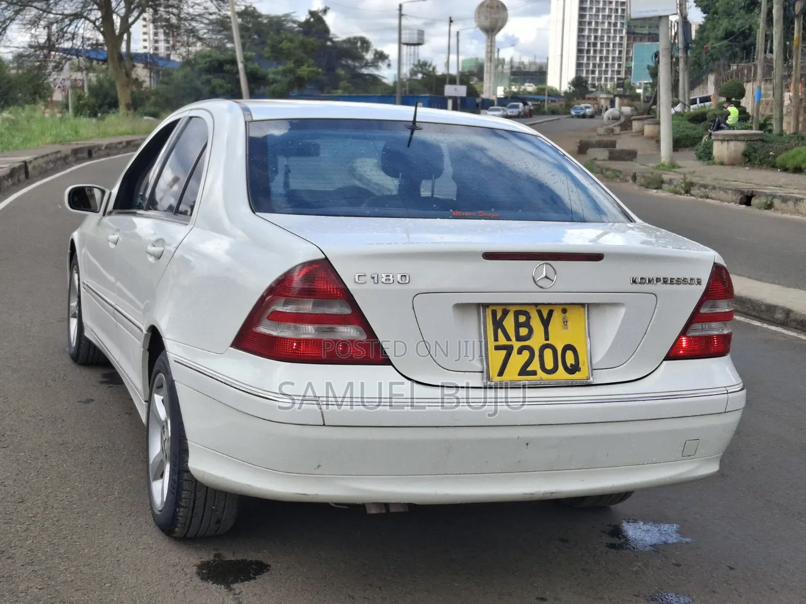 Mercedes-Benz C180 2007 White