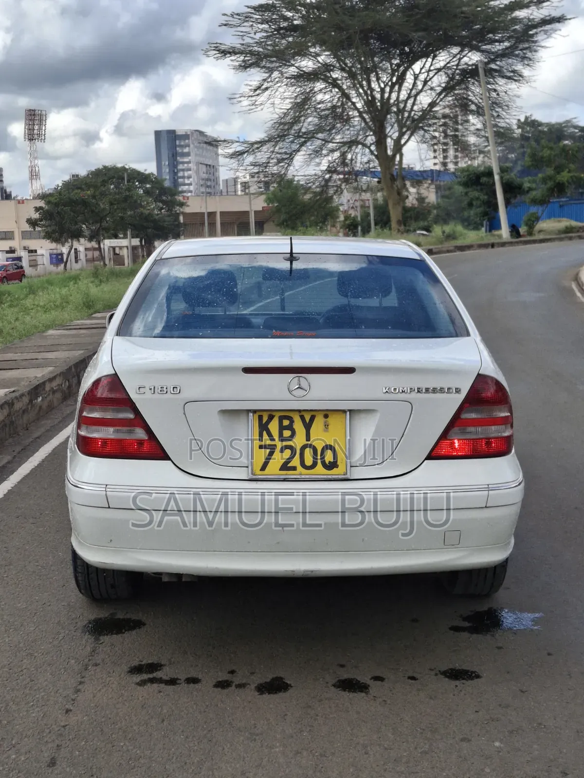Mercedes-Benz C180 2007 White