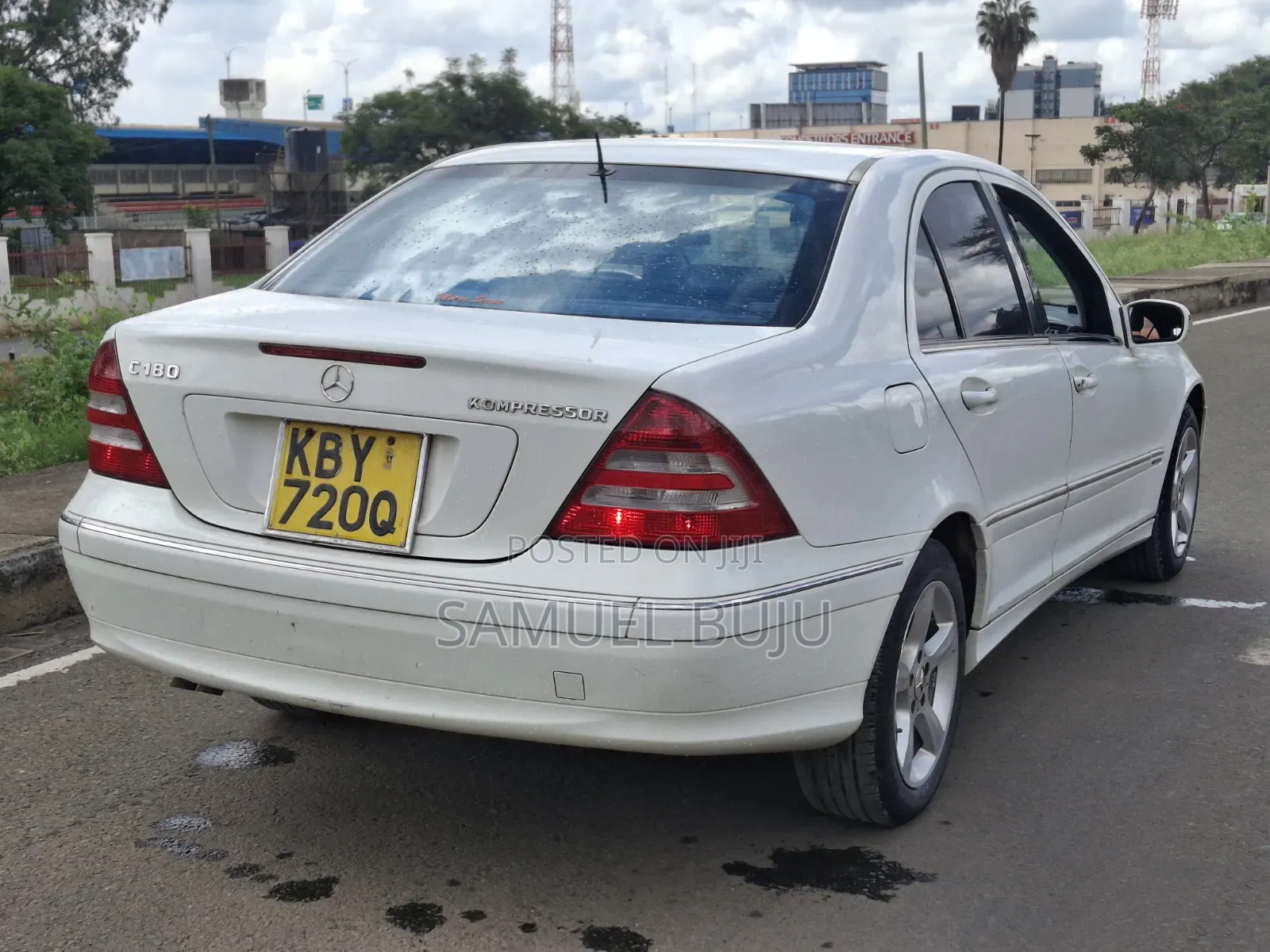 Mercedes-Benz C180 2007 White