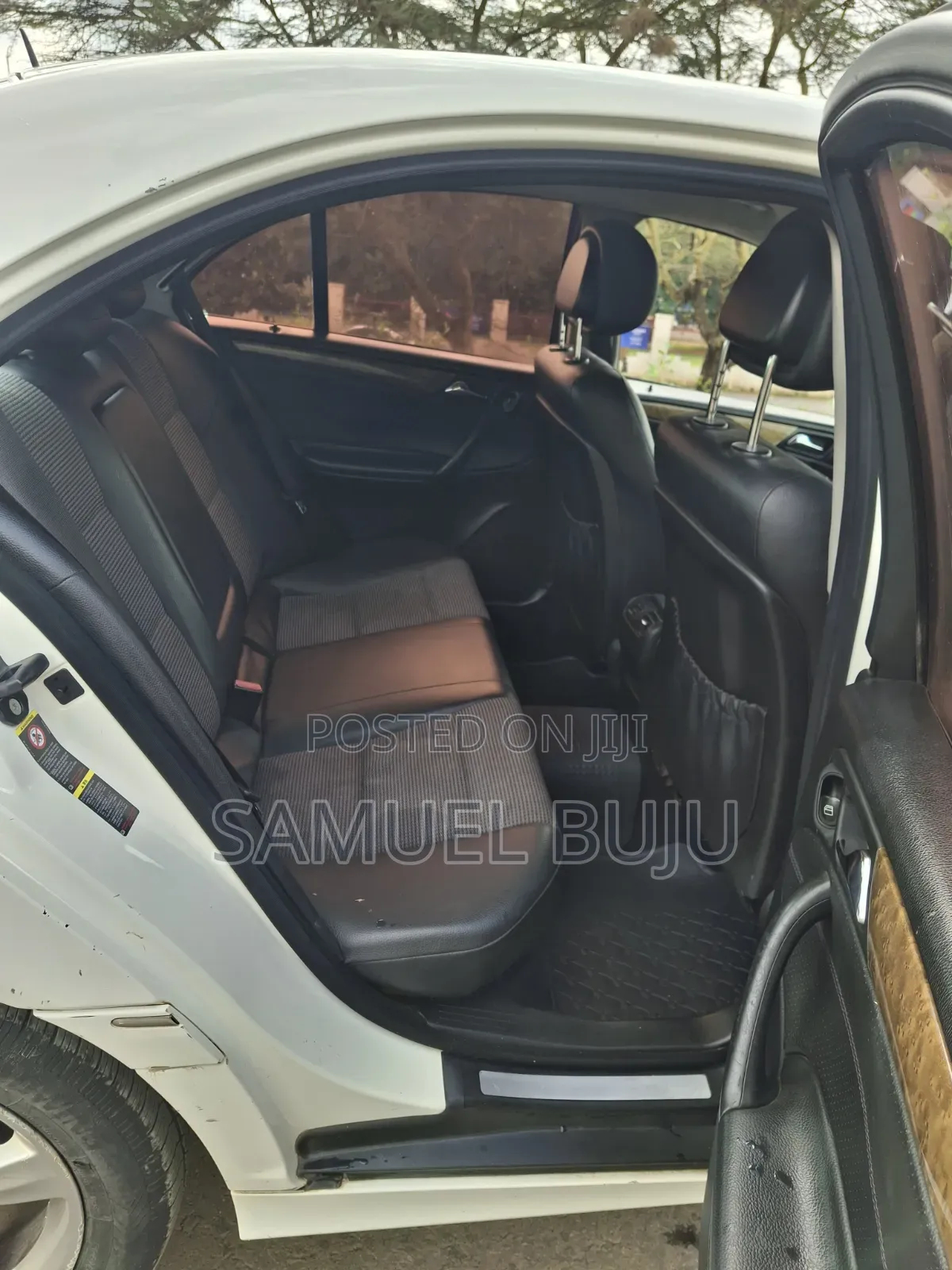 Mercedes-Benz C180 2007 White
