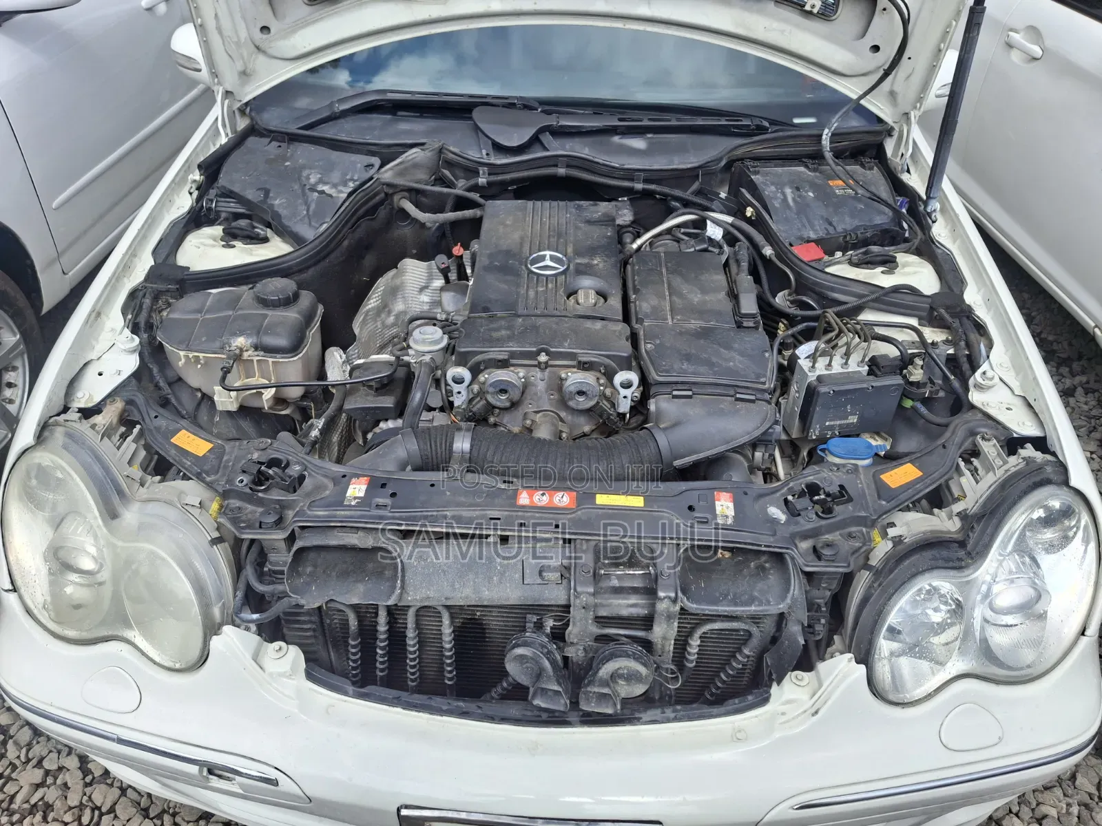 Mercedes-Benz C180 2007 White