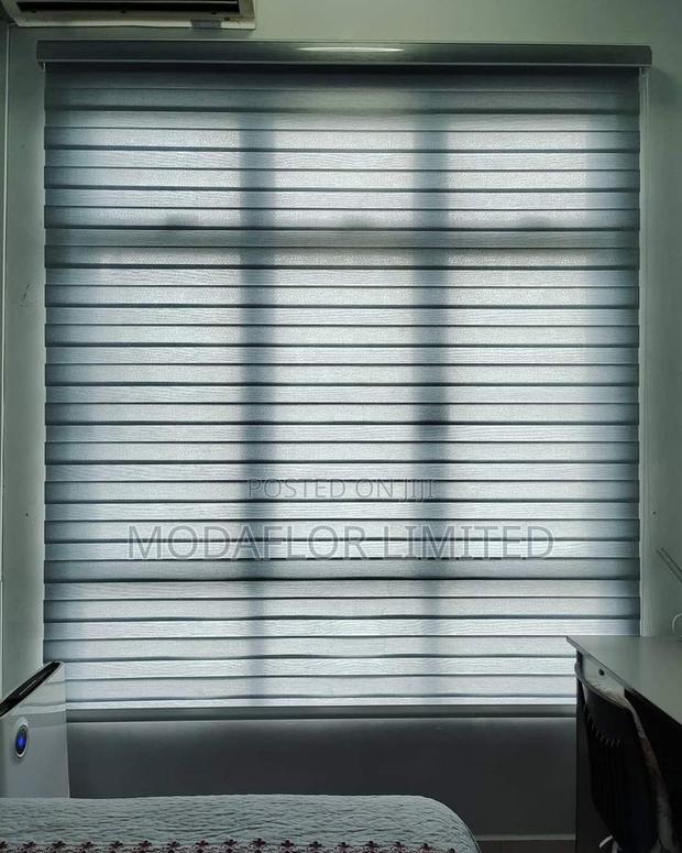 Zebra Blinds for Daylight Control and Privacy Window Use Areas