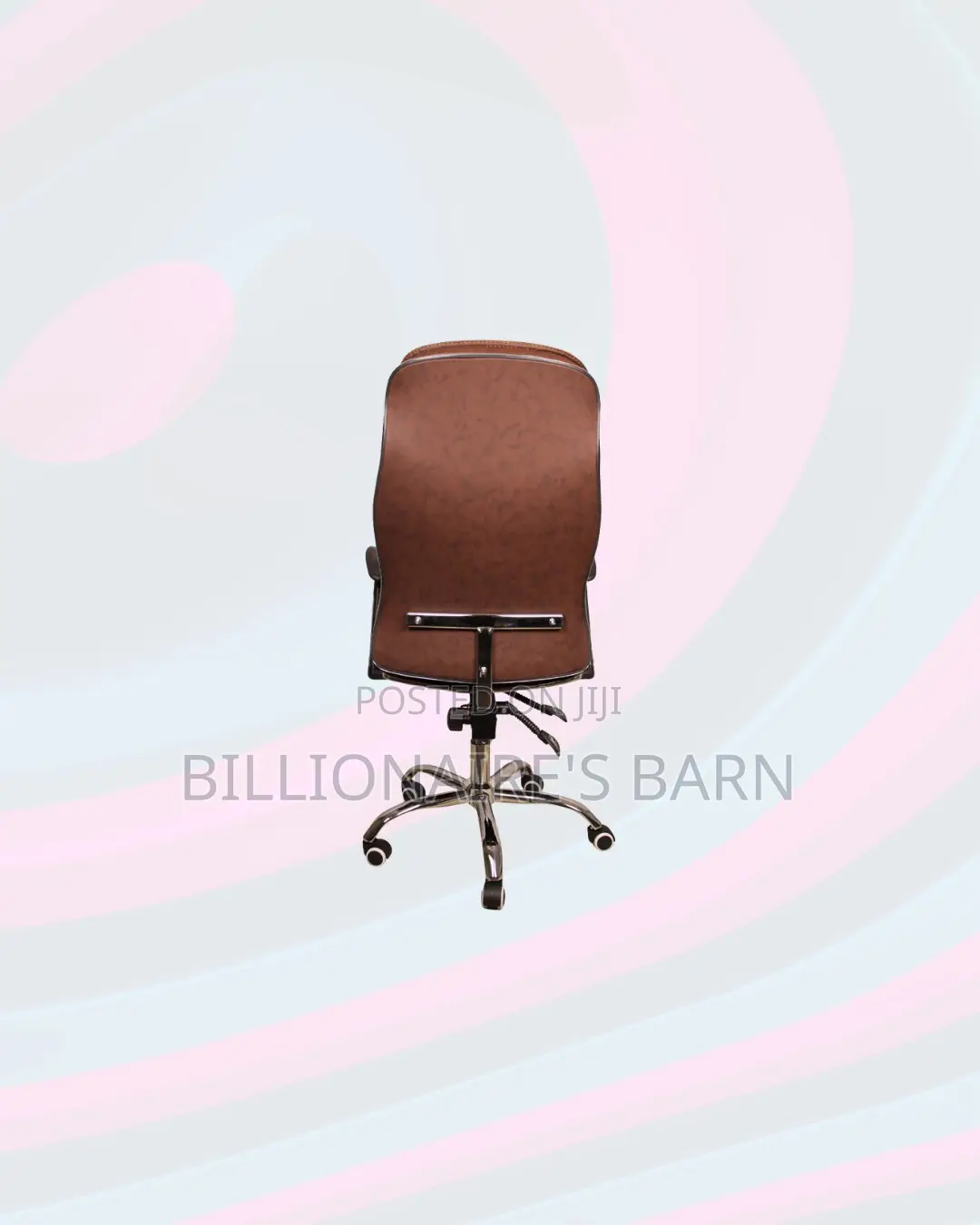 Executive Leather Chair High Back Padded Armrest Comfort Solution