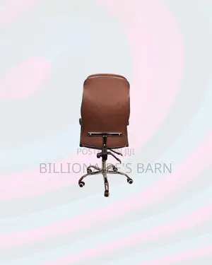 Executive Leather Chair High Back Padded Armrest Comfort Solution