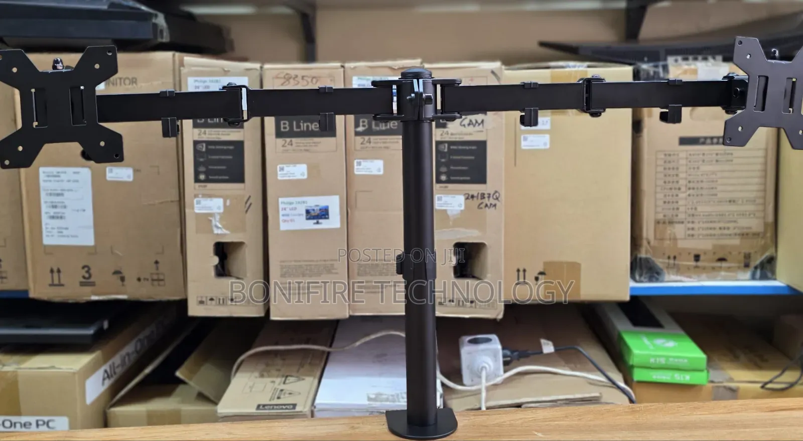 Brand New Dual Monitor Mount
24 Inch and 27 Inch Support