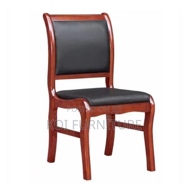 Office Chairs; Executive Office Visitors Leather Armless Chairs - thumbnail 3