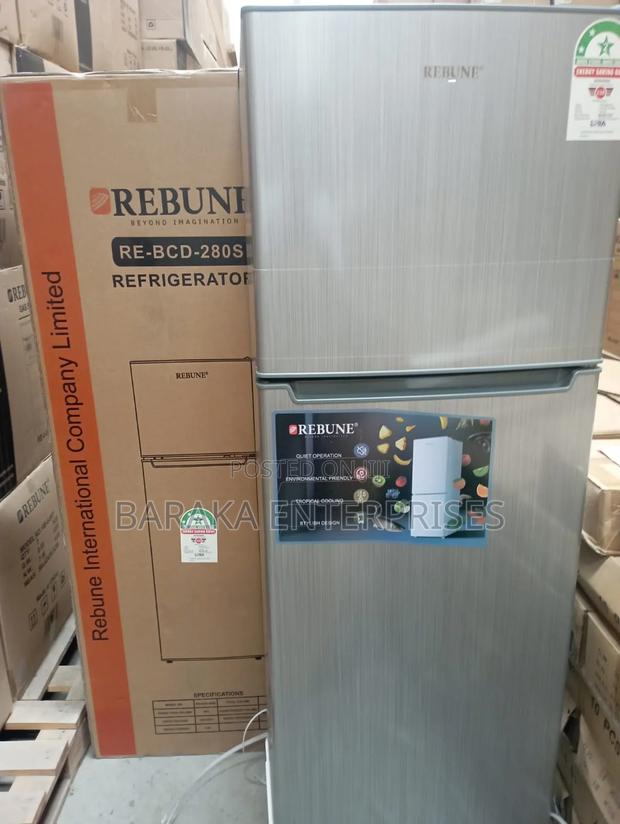 280 Rebune Refrigerator Direct Cooling
2 Door Silver