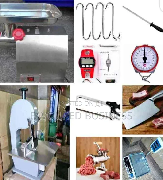 Industrial Butchery Digital Equipment /New Bone Saw ,Meat Meancer Etc