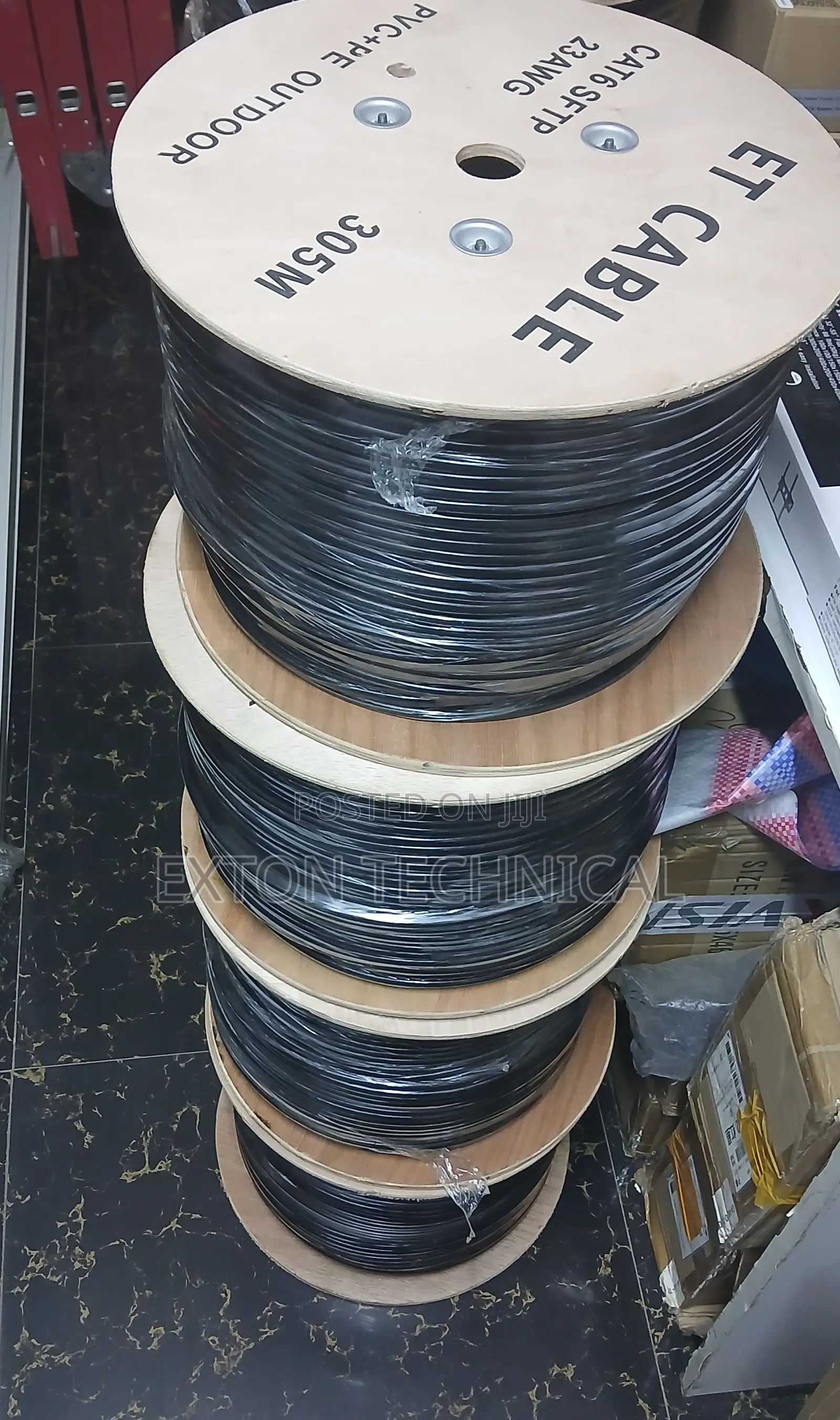 High Quality Cat6 Outdoor Ethernet 305m Cable Et