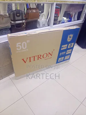Vitron 50-Inch Qled Frameless Smart Android Tv