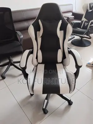 Office Chairs; Executive Gaming Chair With Footrest High Back