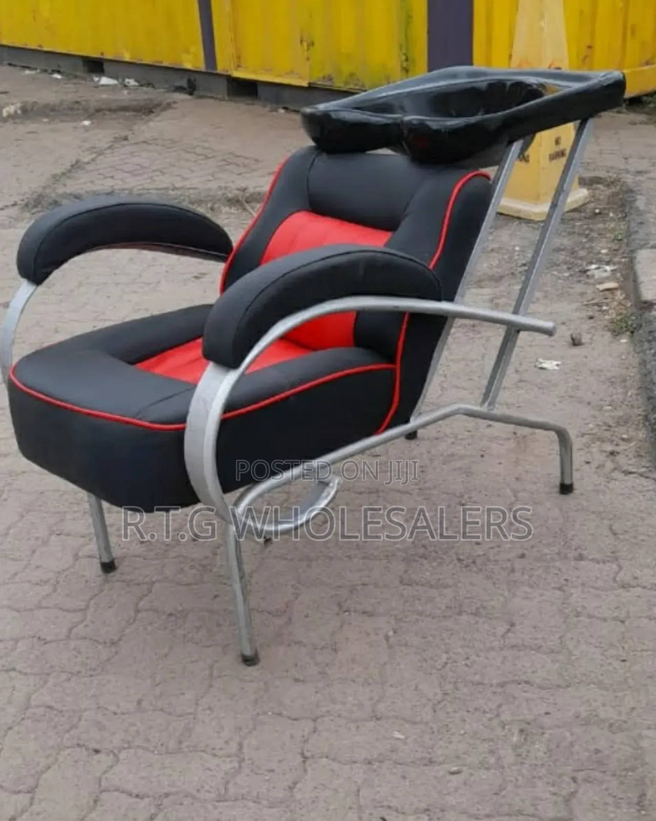 Executive Barber Chair With Sink