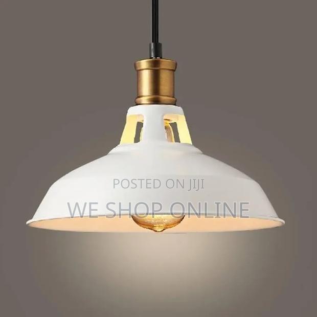 Retro Metal Pendant Light Black/White. 27,31,39cm - thumbnail 6
