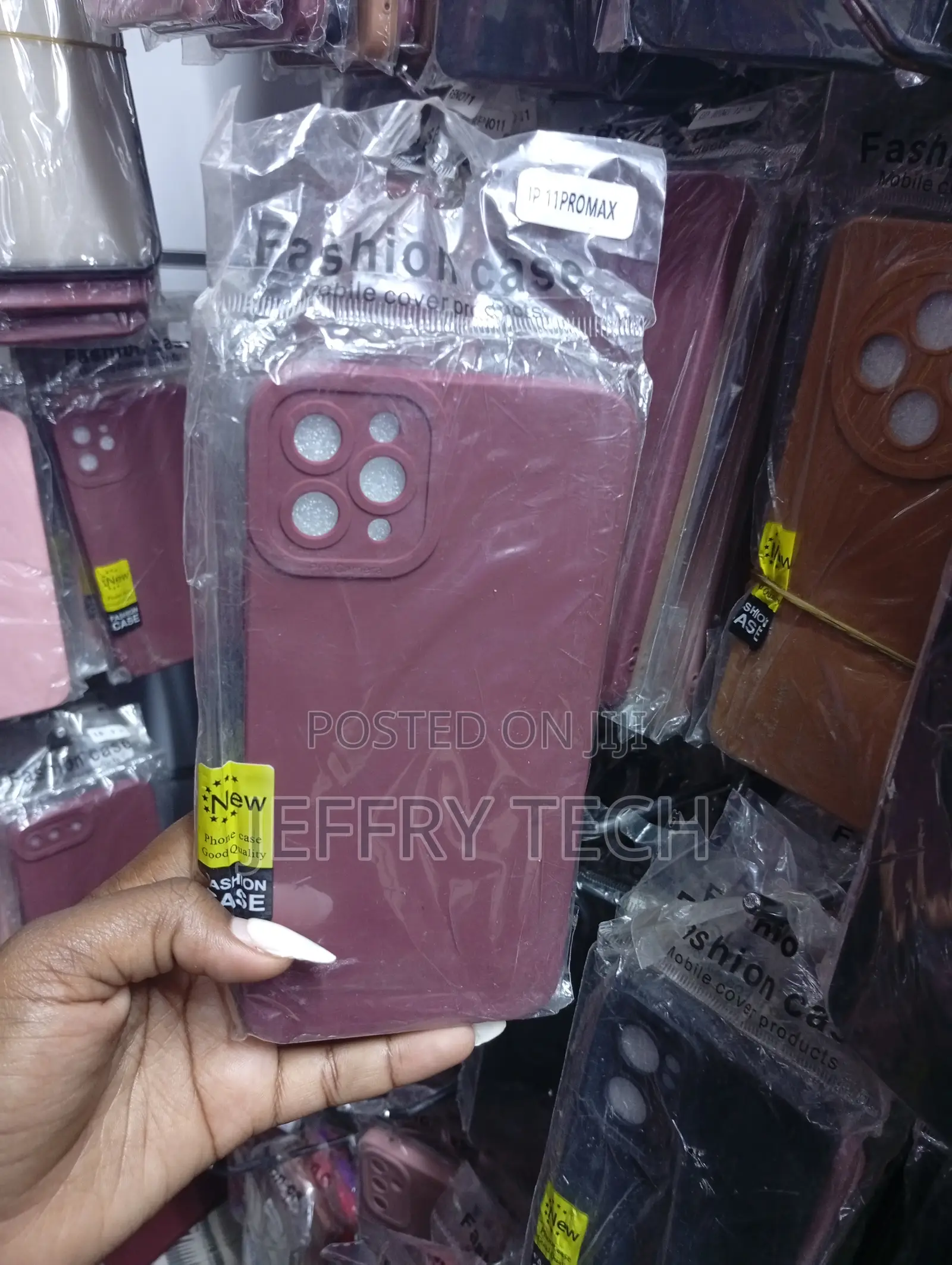 "Fashion Case" Is a Silicone Back Cover for the iPhone 11 Pro Max.