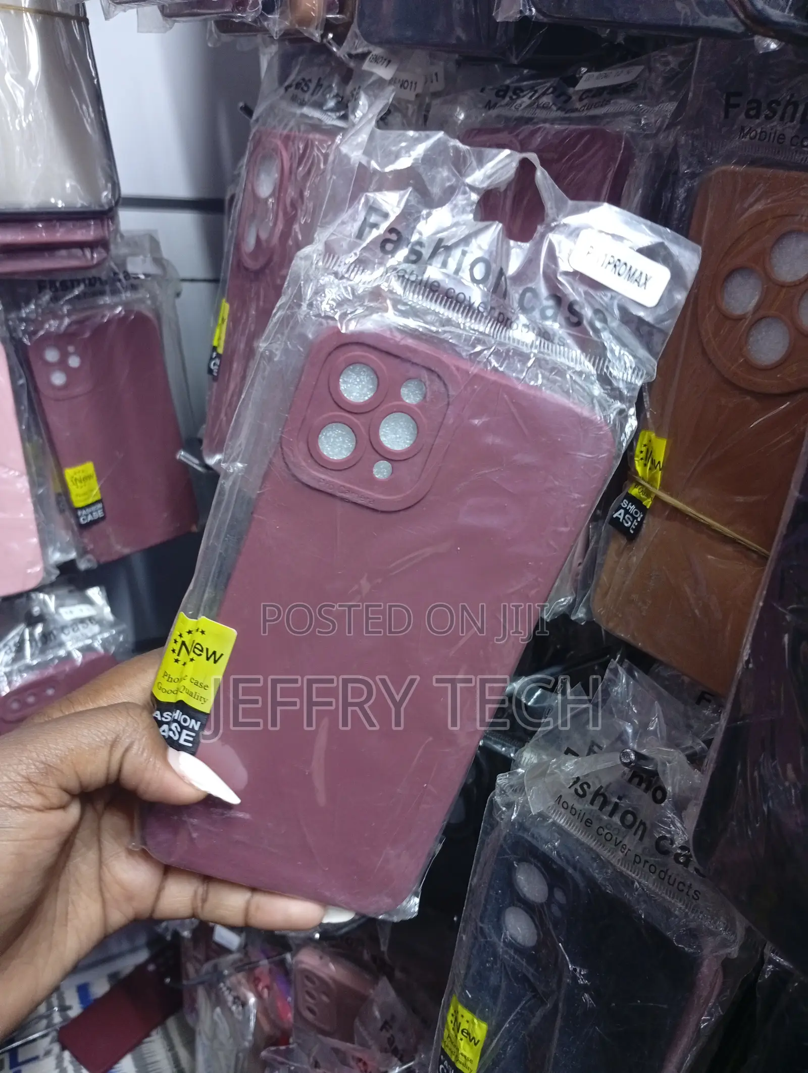 "Fashion Case" Is a Silicone Back Cover for the iPhone 11 Pro Max.