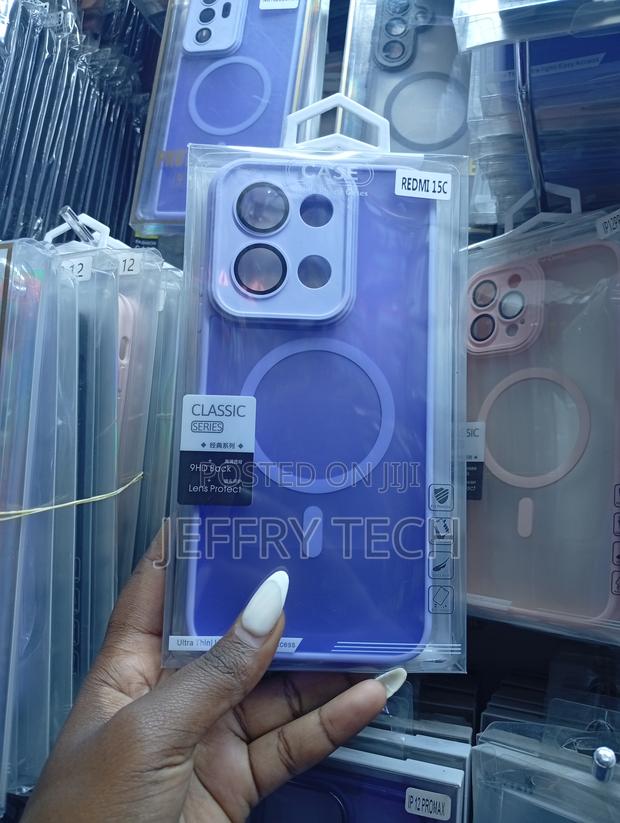 Purple Mobile Phone Case Designed for the Xiaomi Redmi 15c