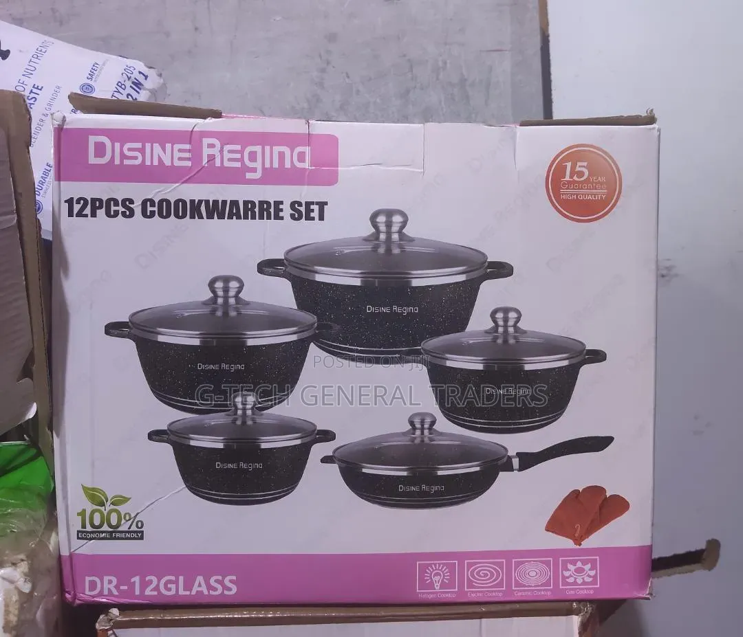 Dessini Regina Heavy Duty 12pcs Cookware Set