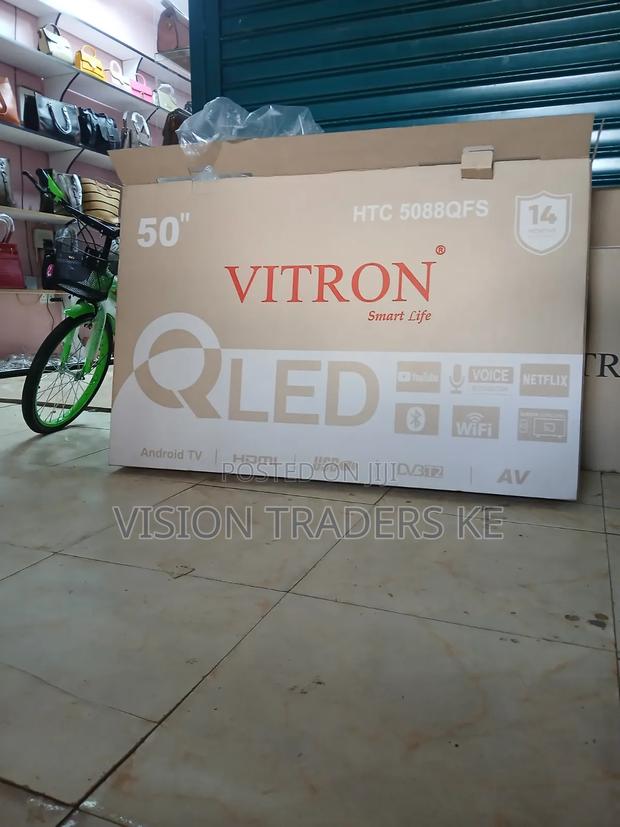 Vitron Smart Qled Frameless Vitron 50 Inches Tv - thumbnail 2
