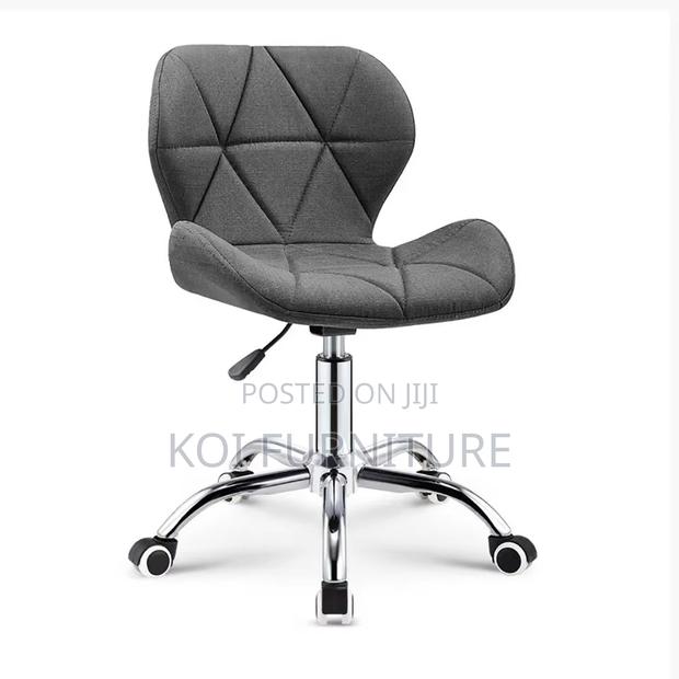 Barstools; Adjustable Height Leather Home Living Room Dining Barstool - thumbnail 5