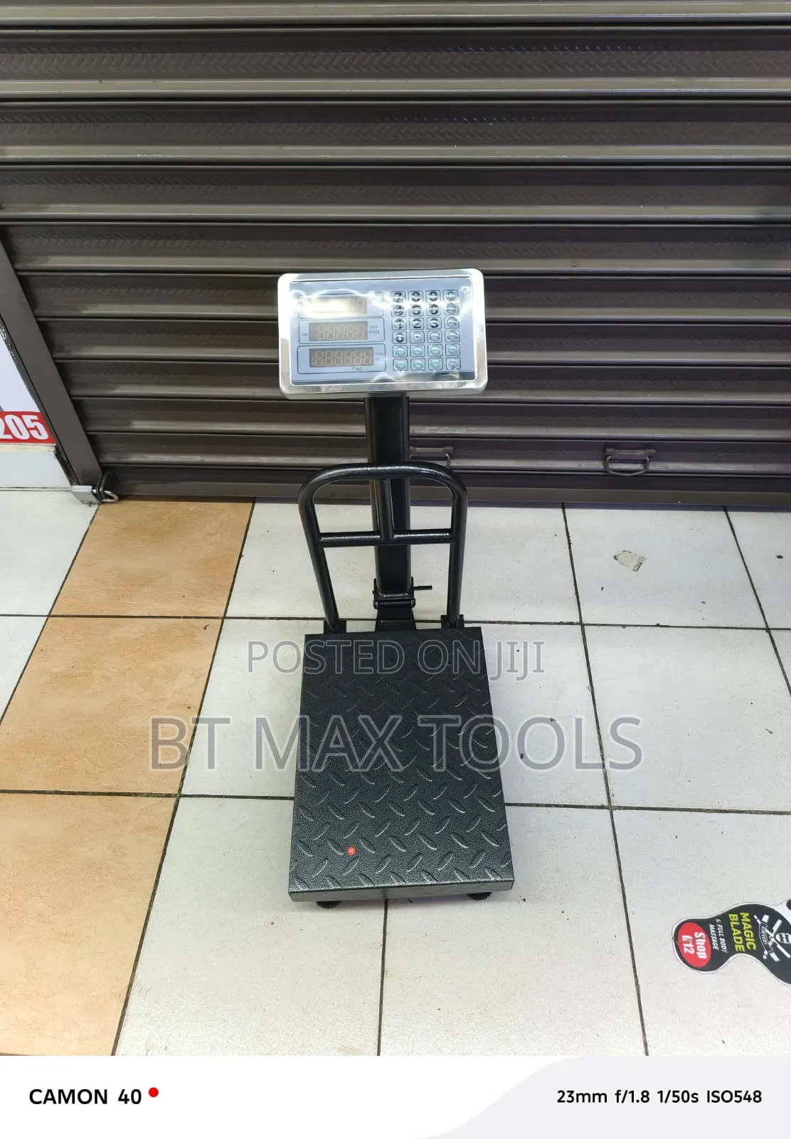 Platform Scale 150kg With Guard Grill
