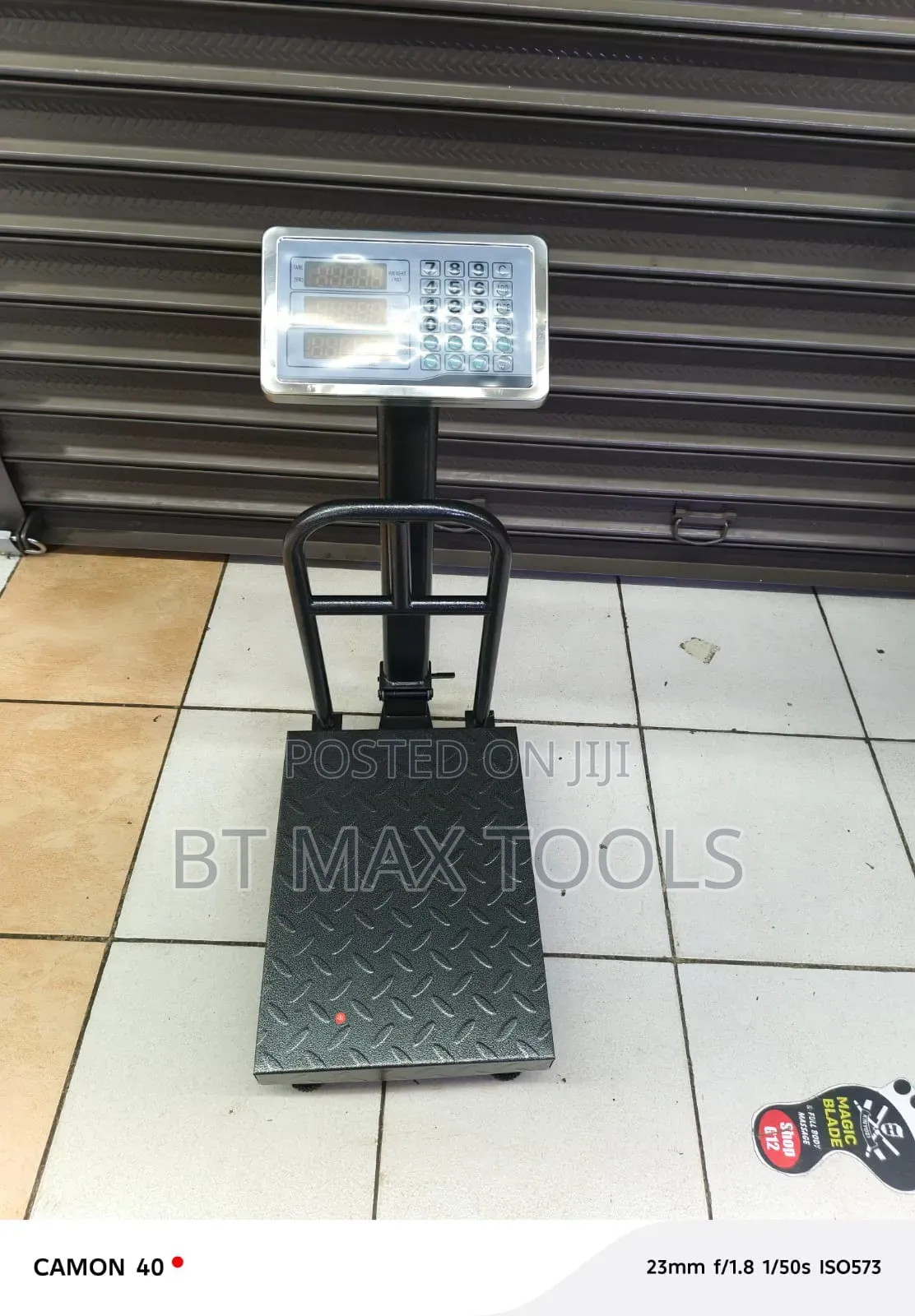 Platform Scale 150kg With Guard Grill