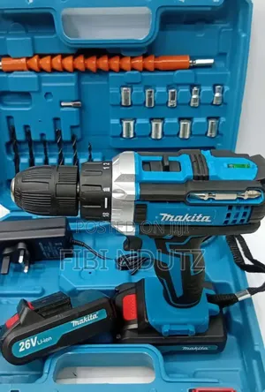 Best Deal of Makita Cordless Drill Comes With 2 Batteries Drill Bits