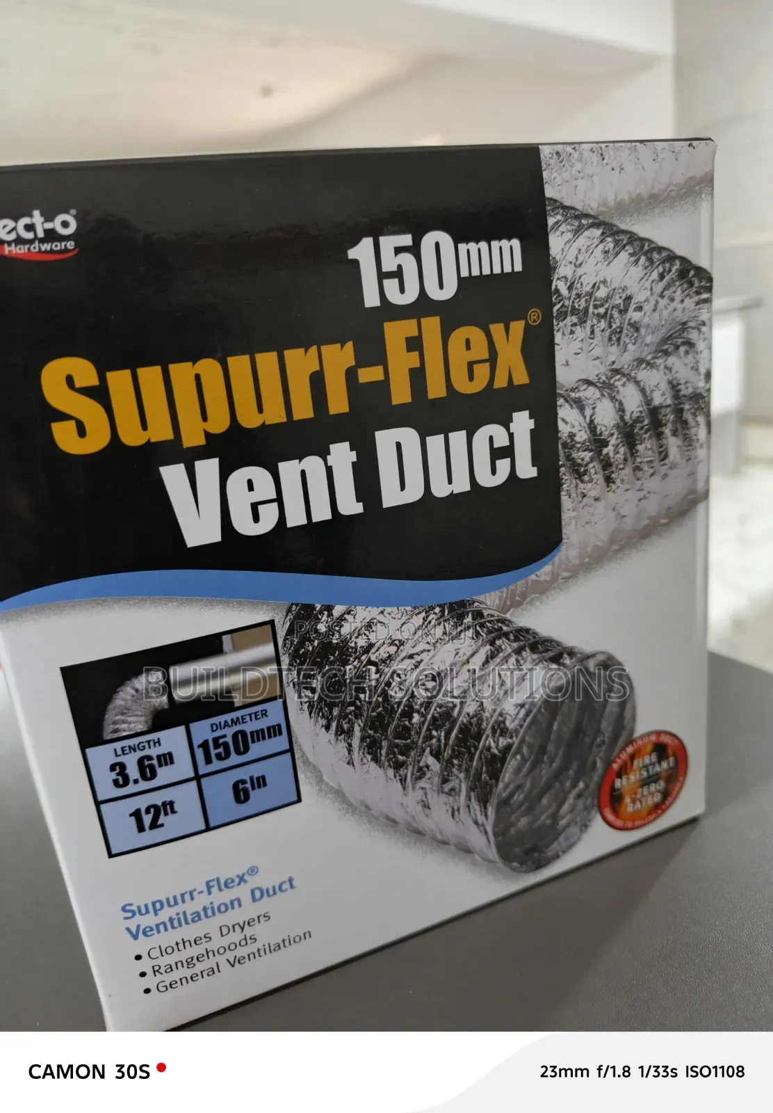 Super-Flex Ventilation Duct – Powerful Airflow Made Easy