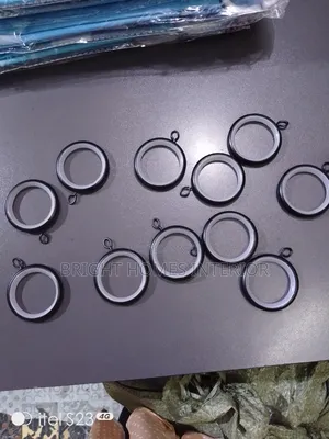 Black Curtain Rings Black Rings