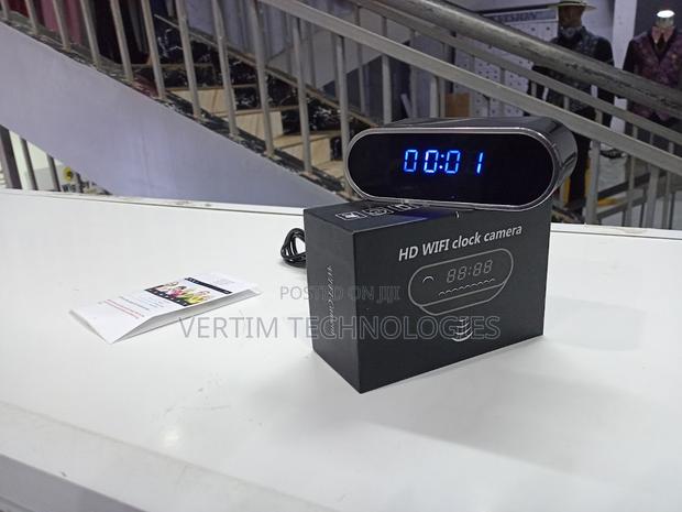 Hidden Camera Clock 1080p Wireless Spy Camera Covert Nanny