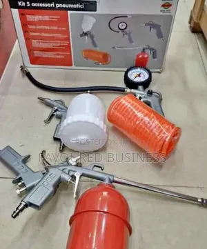 Most Highly Astruro Spray Gun Kit /Compressor Sparay Gun 5 Kit