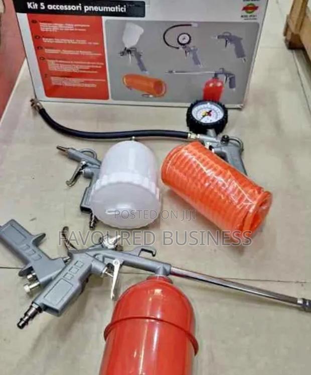 Most Highly Astruro Spray Gun Kit /Compressor Sparay Gun 5 Kit