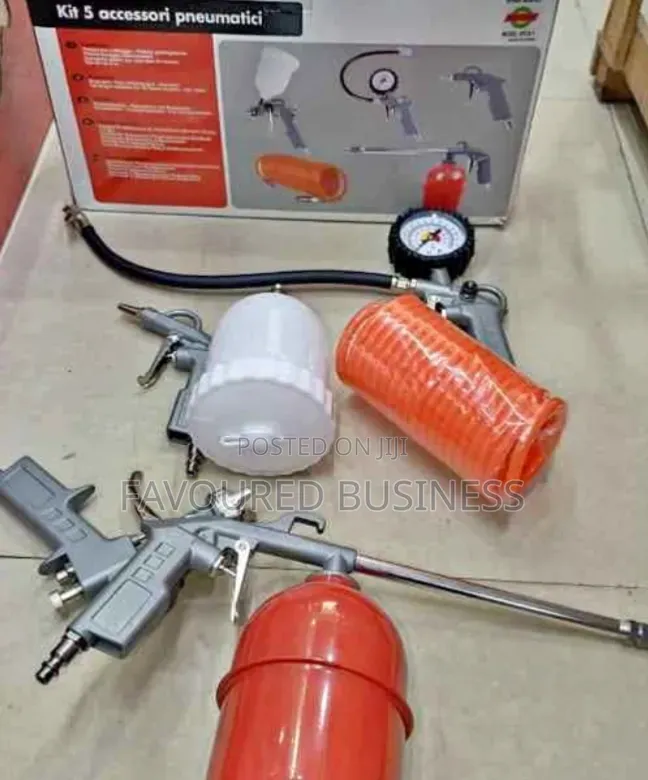 Most Highly Astruro Spray Gun Kit /Compressor Sparay Gun 5 Kit