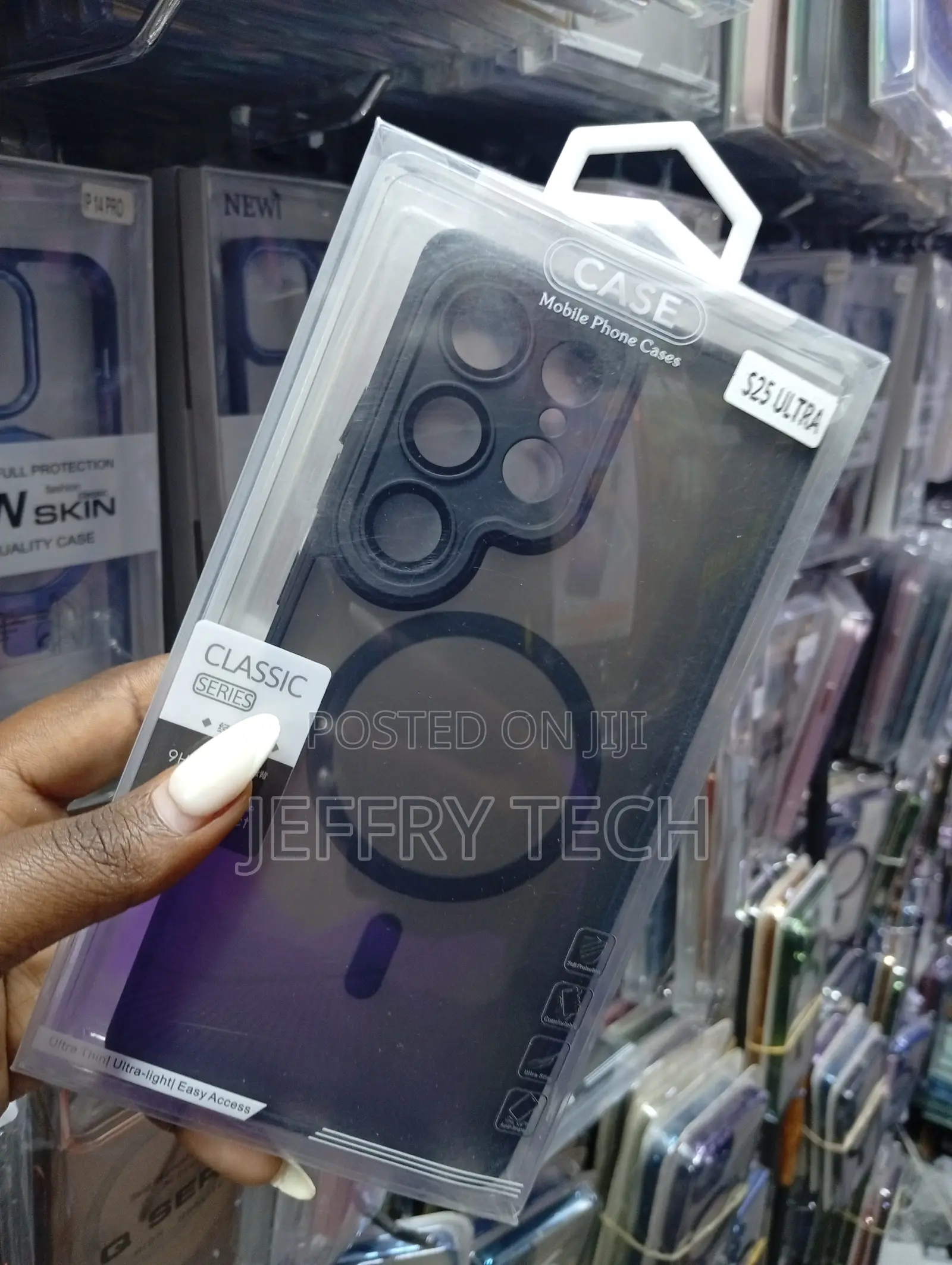Magnetic Phone Case for the Samsung Galaxy S24 Ultra or S25 Ultra