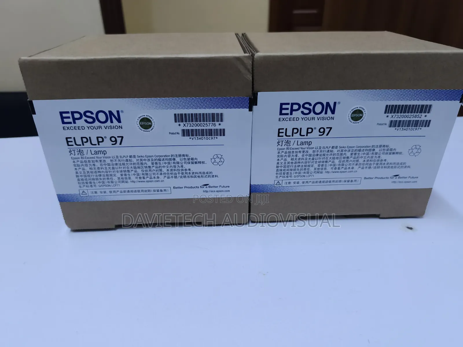 Original Epson Elplp 97 Projector Lamps