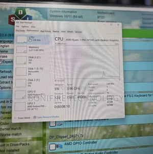 Desktop Computer HP 8GB AMD Ryzen 7 SSD 256GB
