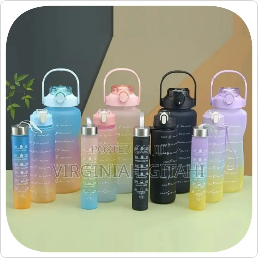 3in 1 Water Bottle *Multicolor*