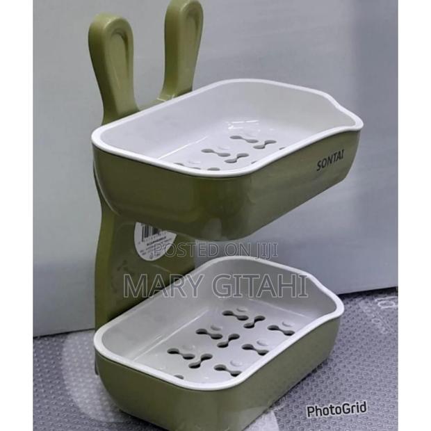Mouse-Shaped Double Layer Soap Dish* - main view
