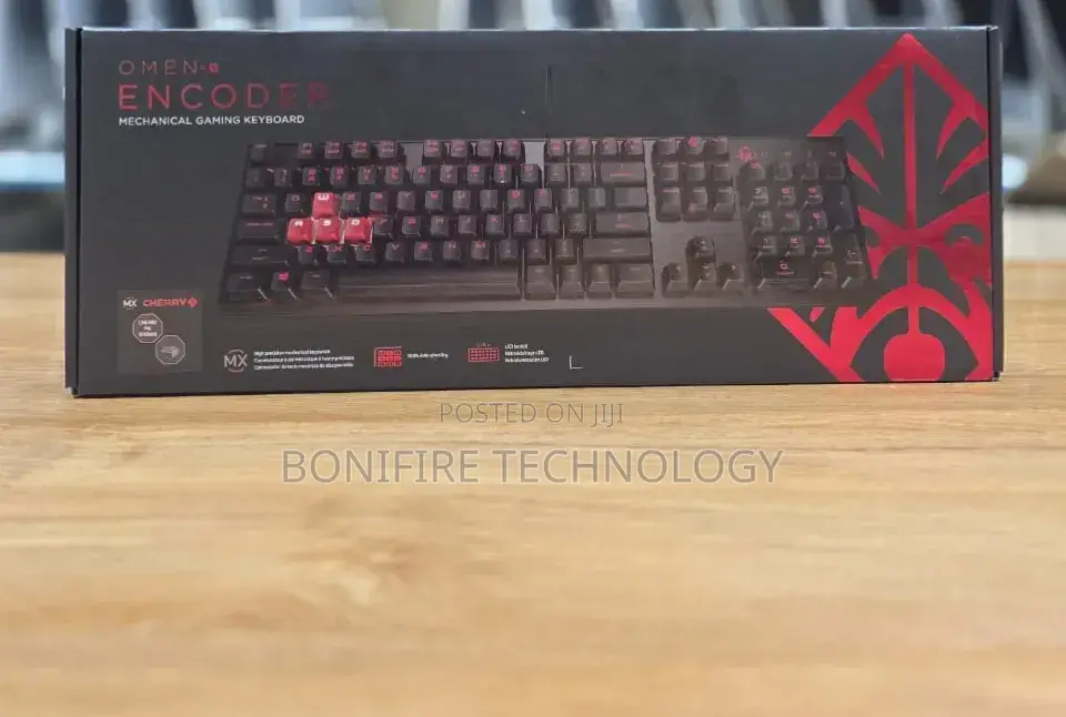 Omen by Hp Mechanical Gaming Keyboard 
Condition:Brand New